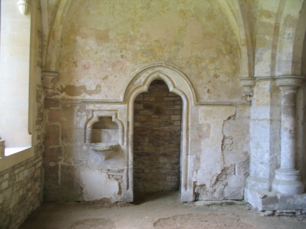 Lacock Abbey Cloister (5) - June, 2003
