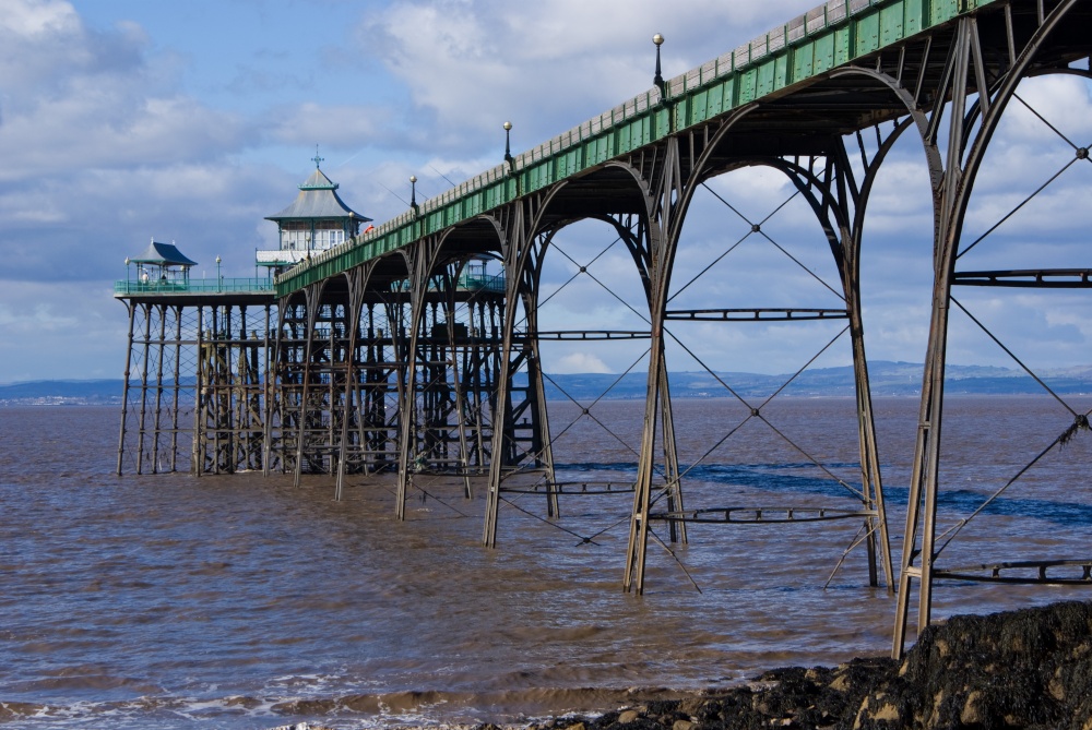 Photograph of The pier at Clevedon, Somerset