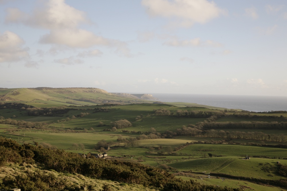 The Dorset coastal landscape photo by Adam Swaine