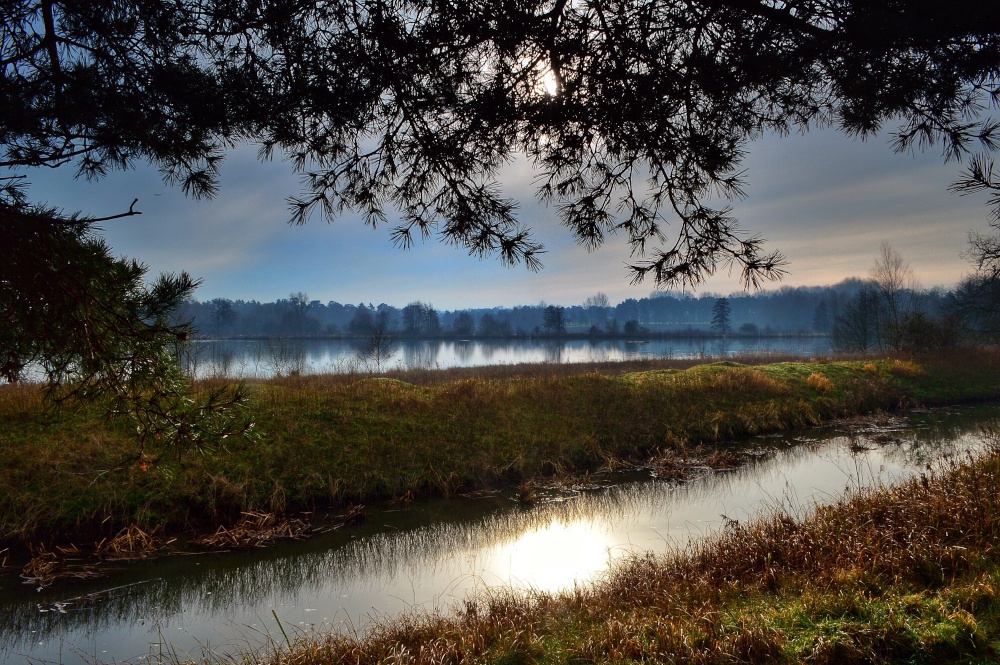 River and Lake, West Stow Country Park photo by Ryszard  Ochotny