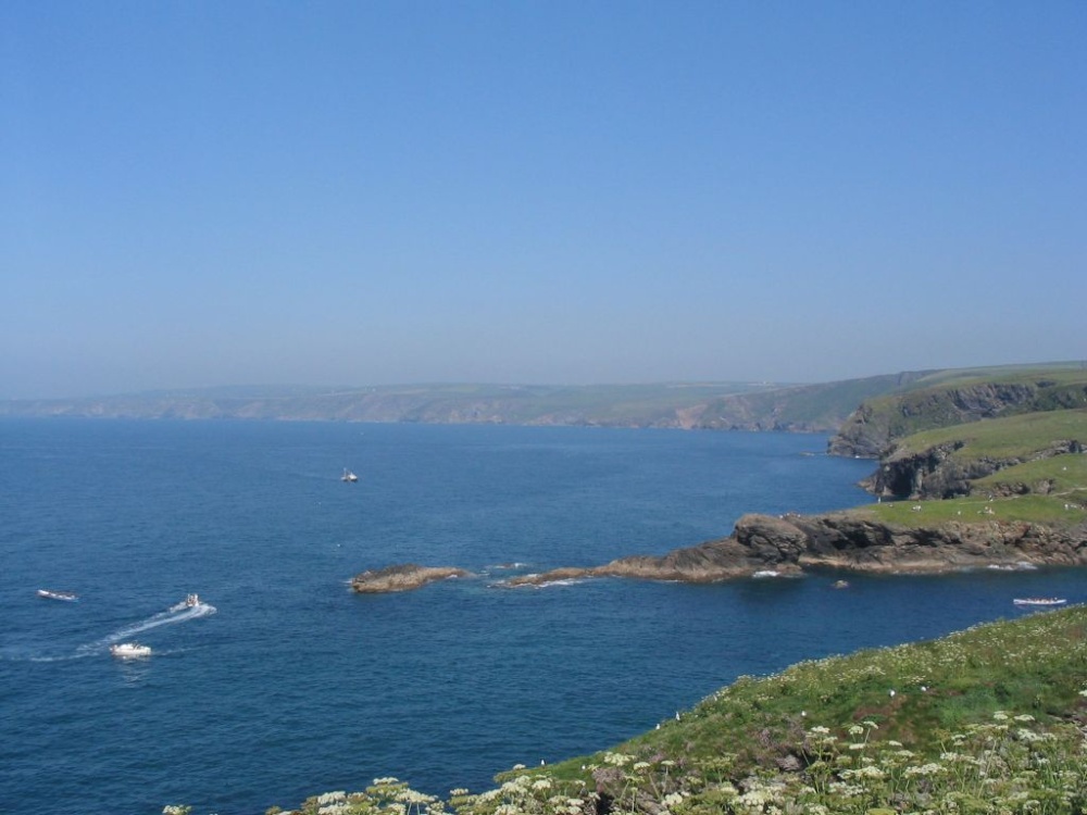 Port Isaac - Boats on the Bay - June 2003