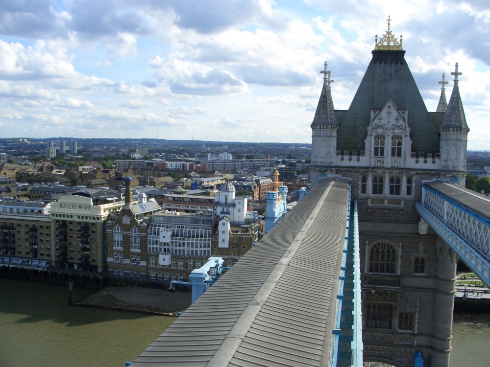 From the top of Tower Bridge