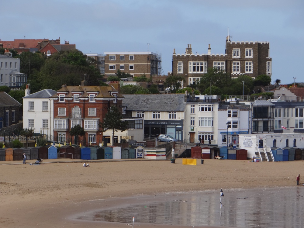 Photograph of Broadstairs from beach