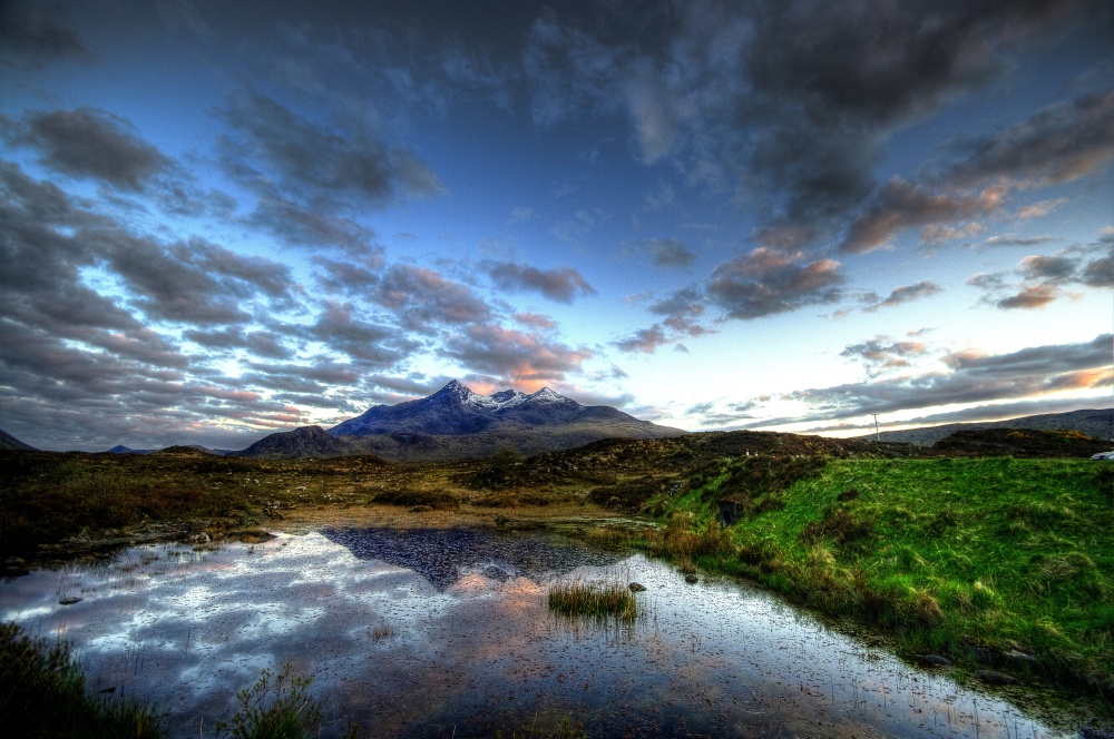 Photograph of Skye - The Cuillin from Sligachan