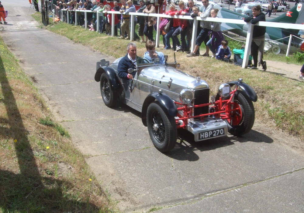 On the Brooklands test hill 2013