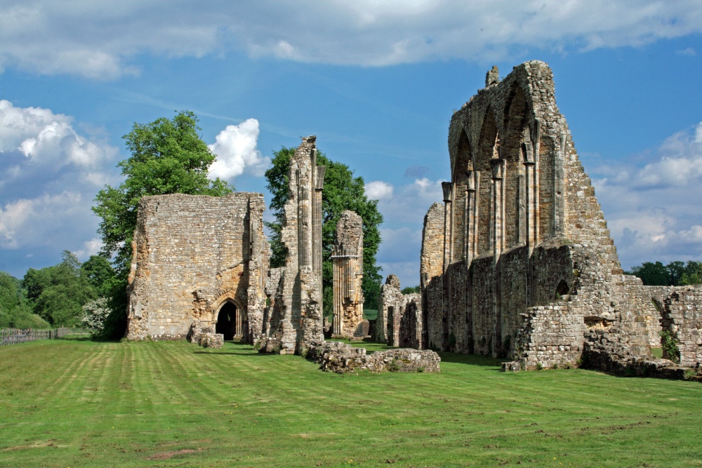 Bayham Abbey ruins photo by Paul D