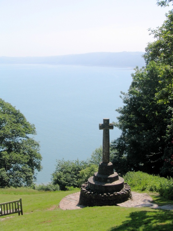 On the path to Clovelly - June 2003