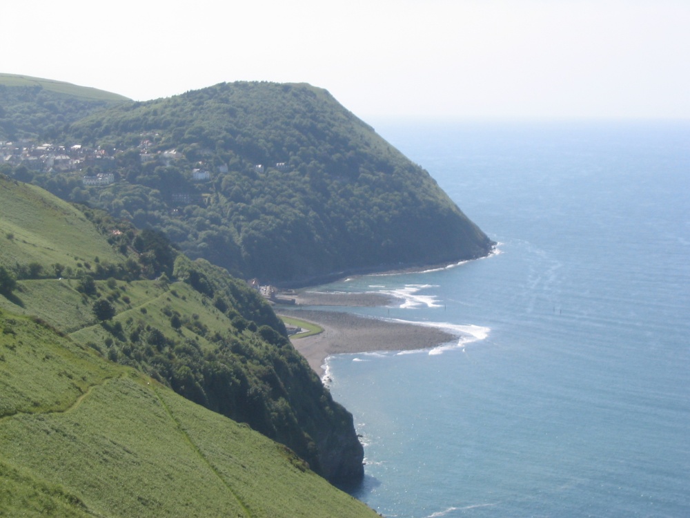Road to Lynton and Lynmoth - Devon Coast - June 2003