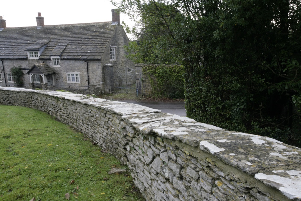 Photograph of The Church Wall, Church Knowle