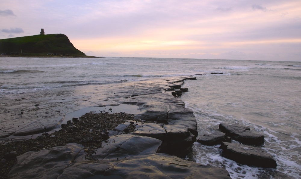 Sunset on Dorset Coast