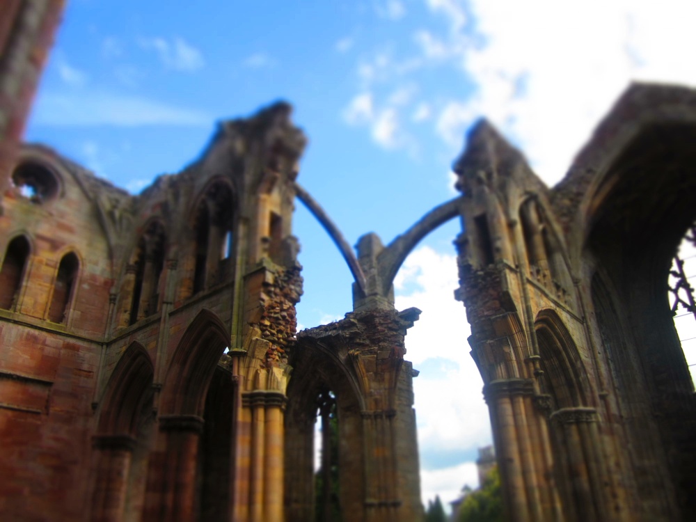 Melrose Abbey, Scottish Borders, Scotland
