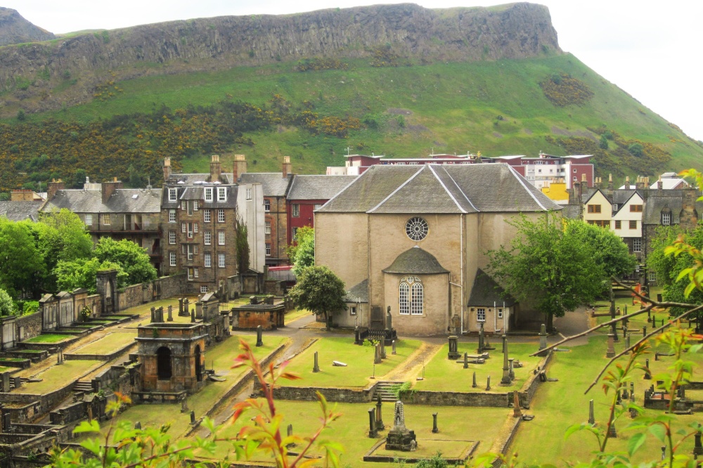 Photograph of Edinburgh, Arthur's Seat, Kirkyard