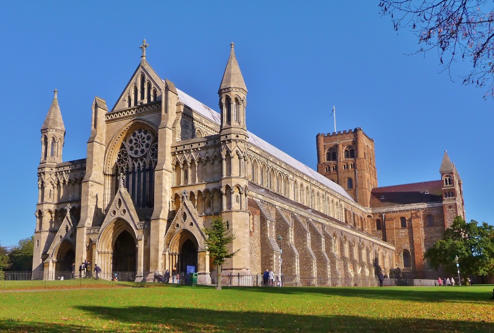 Photograph of St Albans Cathedral
