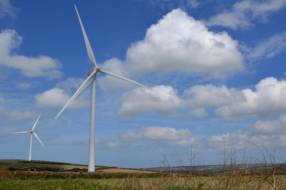 Photograph of Wind turbines
