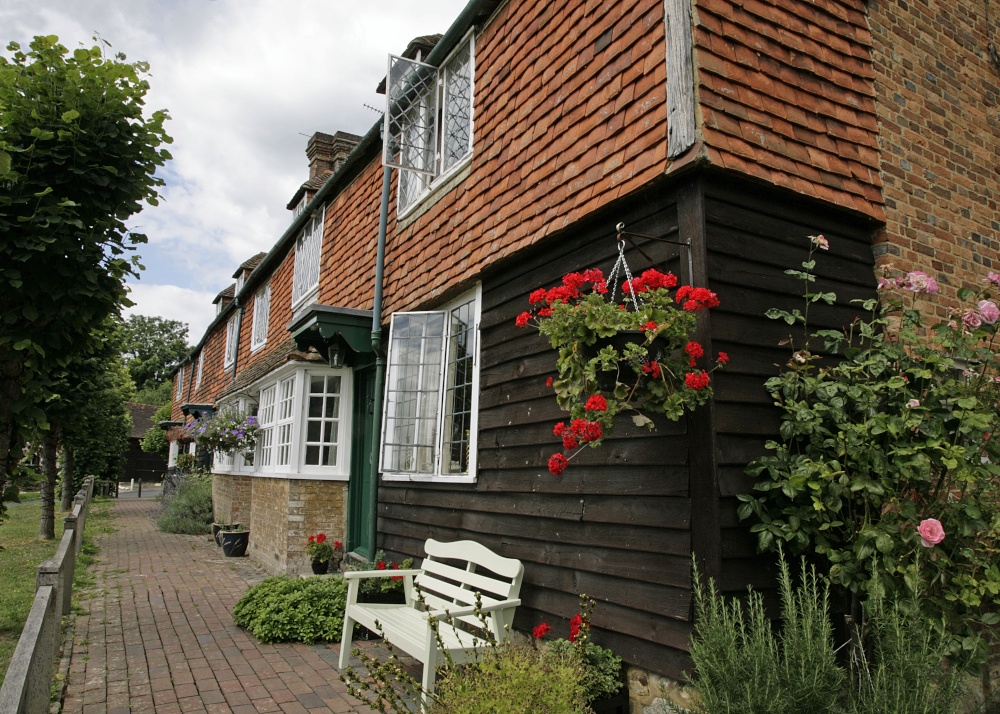 Photograph of Cottages at Groombridge, Kent