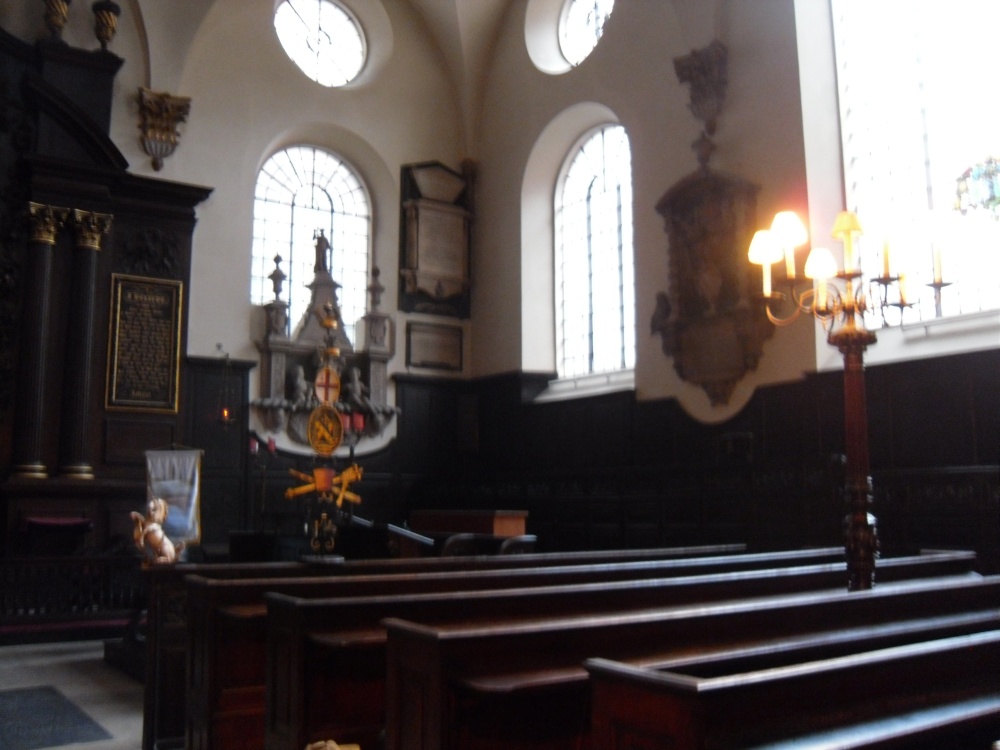 London, inside St Mary Abchurch