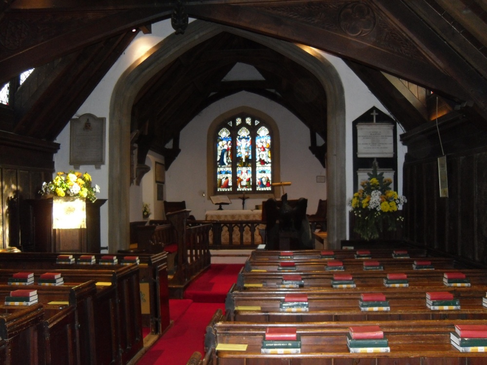 Photograph of Greensted, inside St Andrew's Church