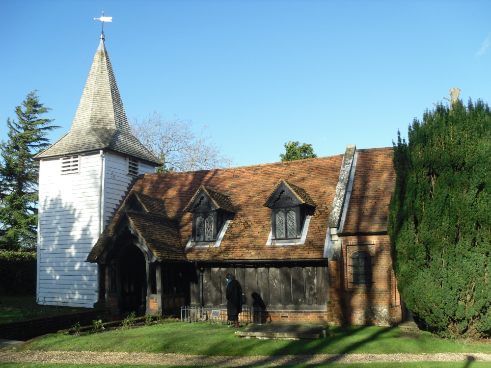 Greensted, near St Andrew's Church