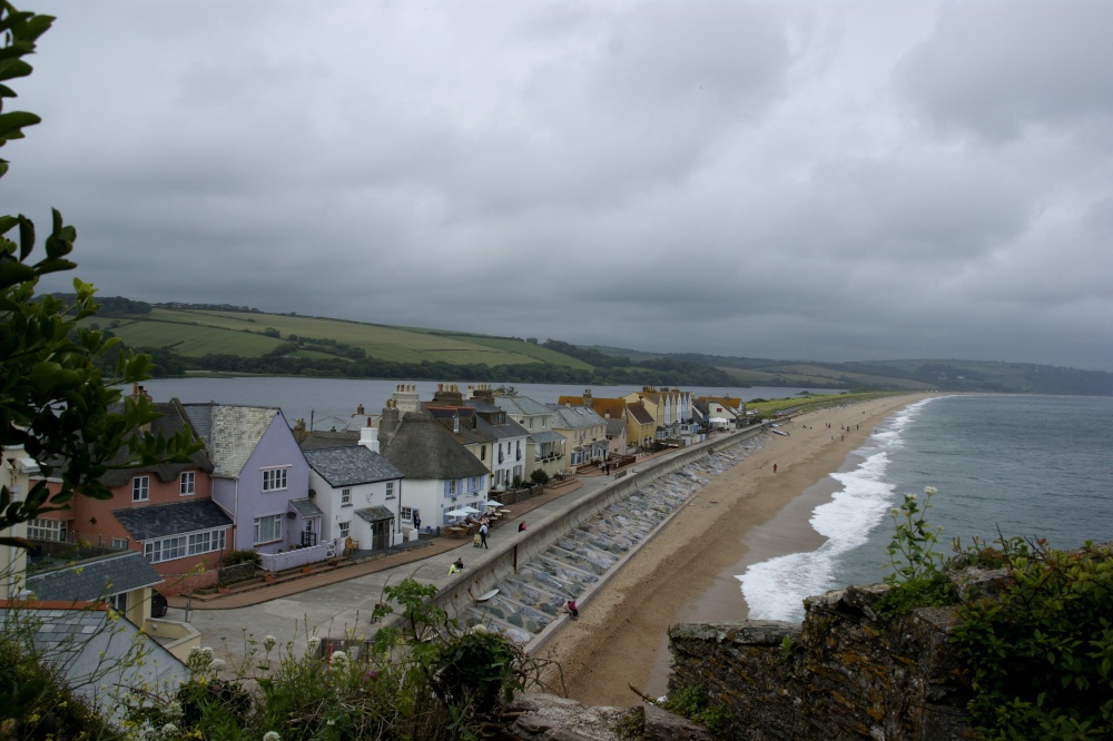Torcross and beach view