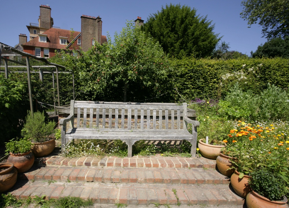 Bench at Standen photo by Adam Swaine