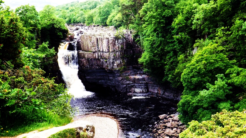 Photograph of High Force Waterfall, County Durham