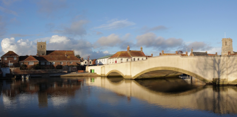 Wareham bridge, panoramic