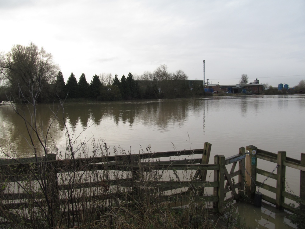 Floods near Irthlingborough