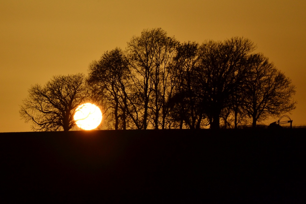 Everdon sunset