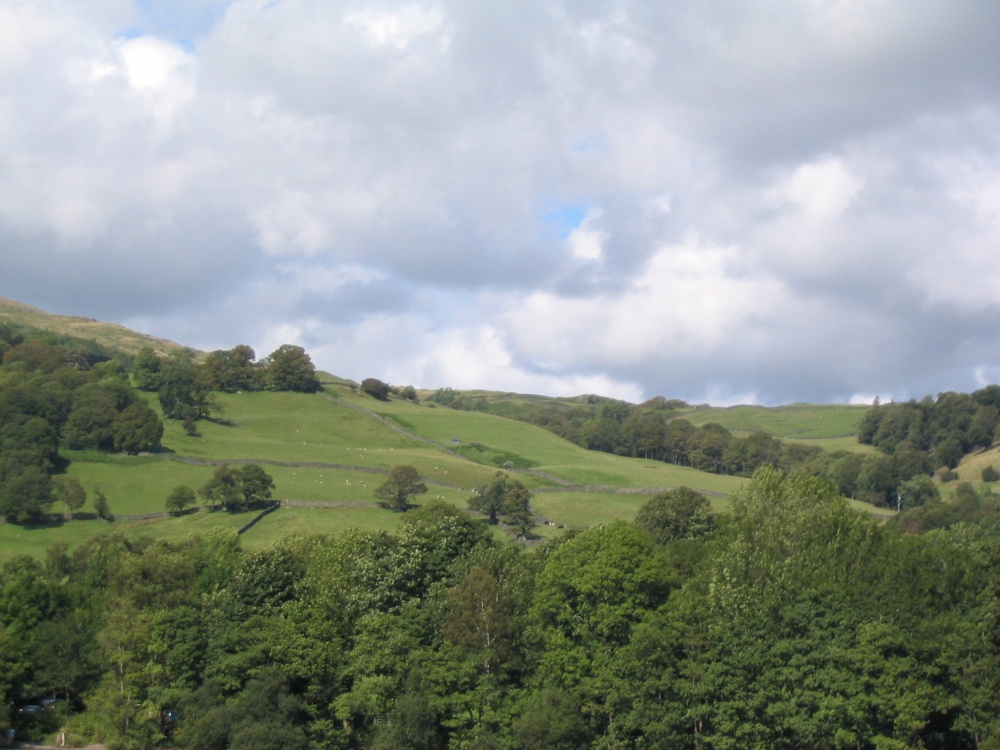 Hills Surrounding Lake Windermere - August 2007