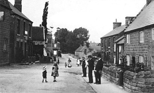 The village of Holbrook Derbyshire