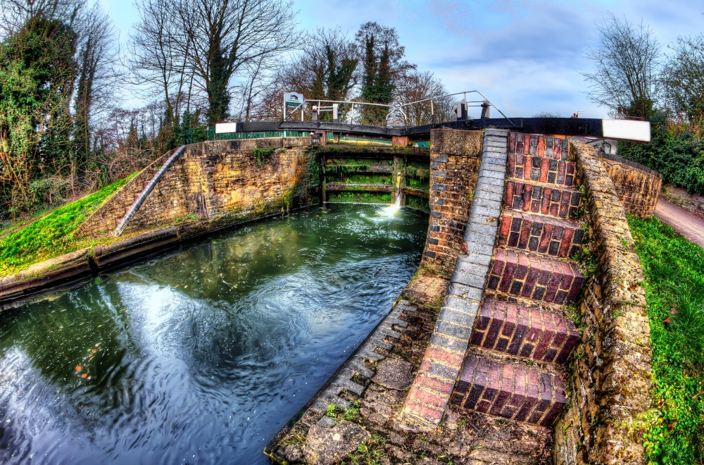 Photograph of Cowley Lock