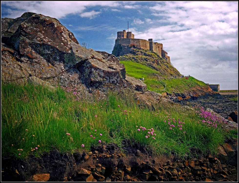 Photo of Lindisfarne, Holy Island, Northhumbria.