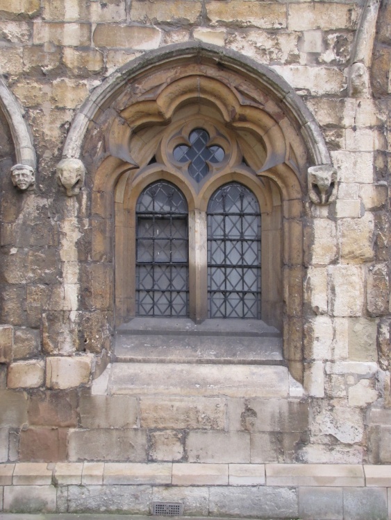 Exchequer Gate Window, Lincoln, England