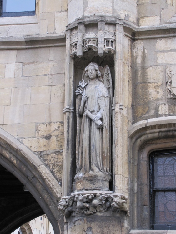 Guildhall Statue, Lincoln, England
