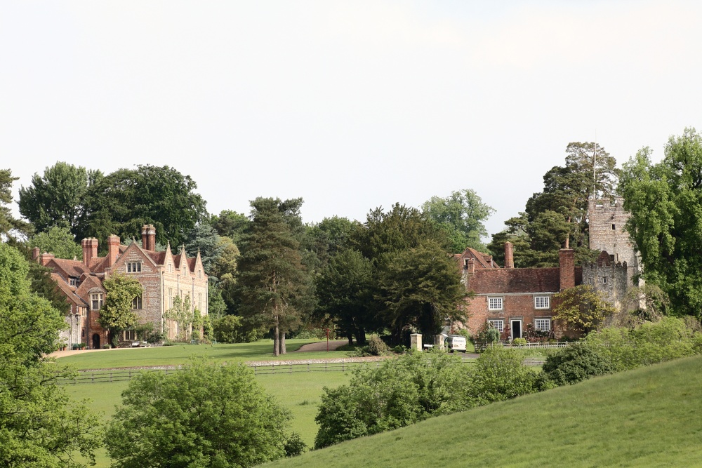 Greys Court seen from Rotherfield Greys photo by Edward Lever