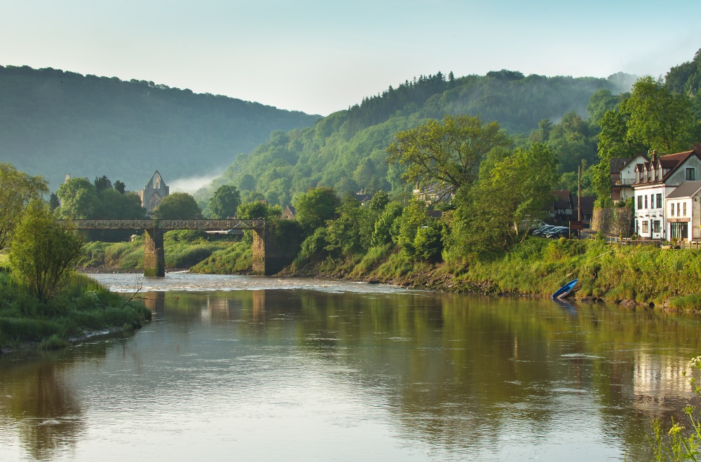 Photograph of Old Rail Bridge, Tintern.