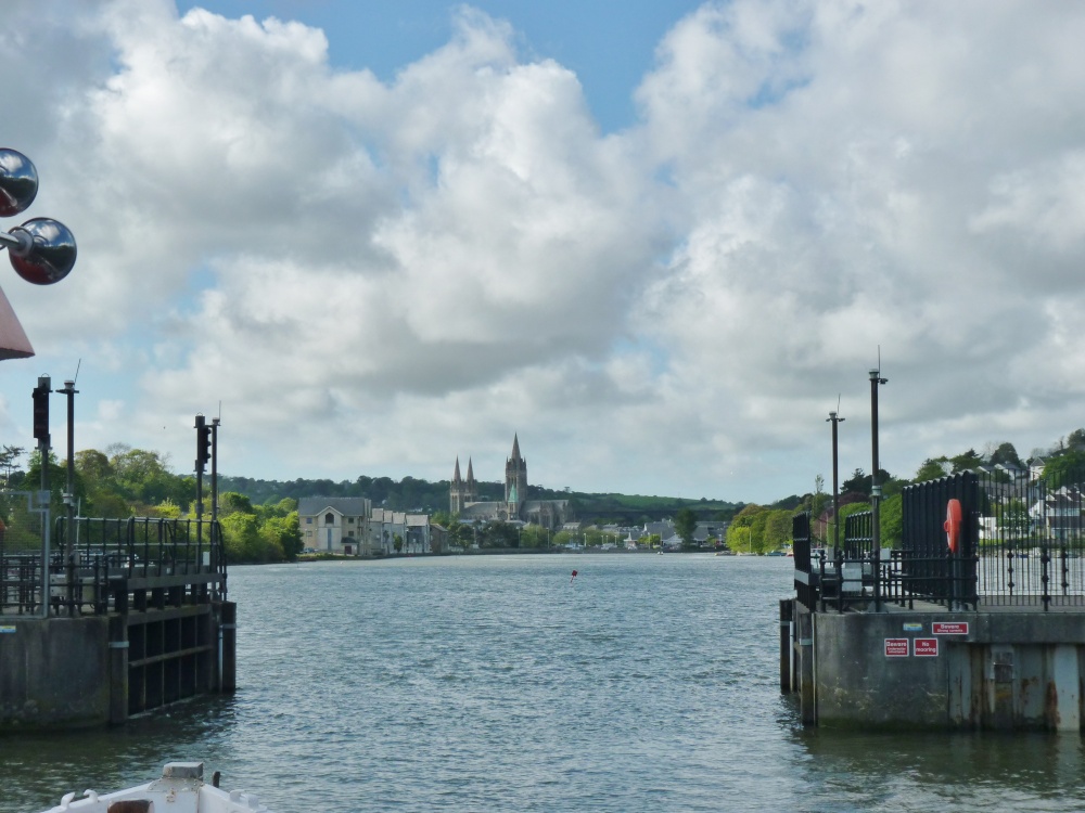Photograph of Truro- Arriving by boat