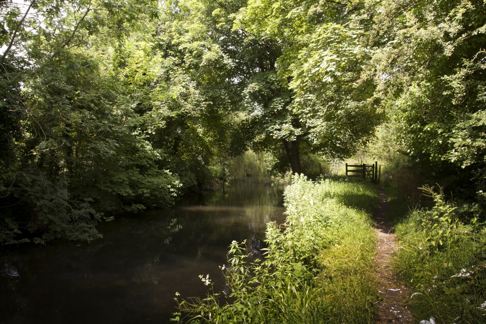 Wylye Village A view of the river