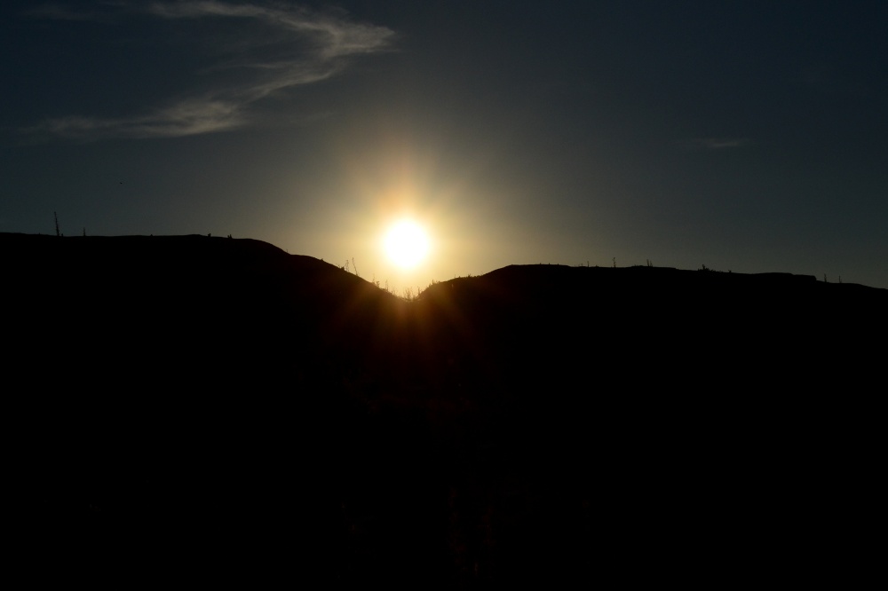 Photograph of Chimney Bank Sunset