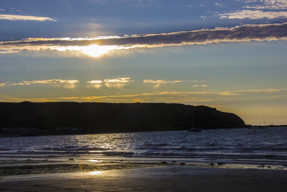 Approaching Sunset from Nefyn Beach
