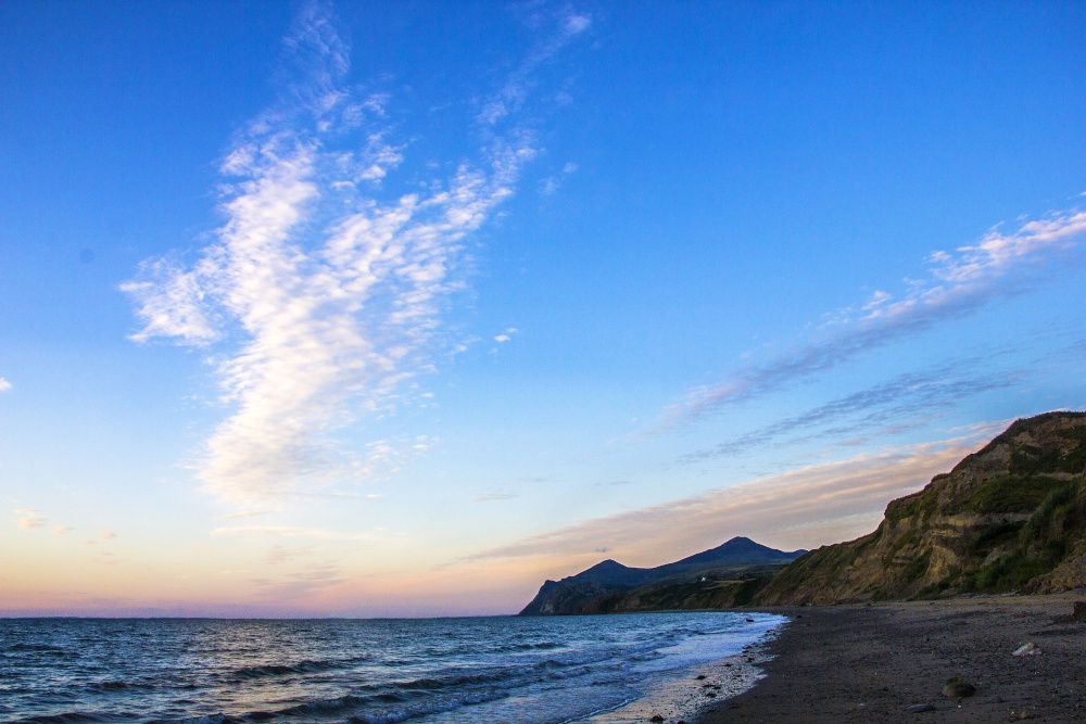 Twilight on Nefyn Beach