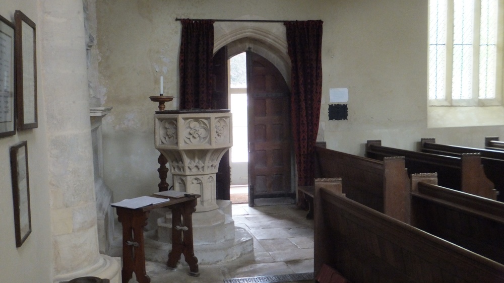 Gt Barrington Church near to Burford.