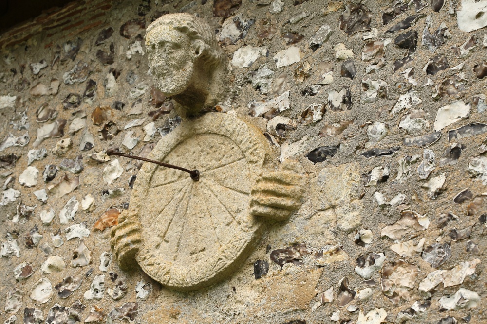 Sun-Dial on St Mary the Virgin Church, North Stoke