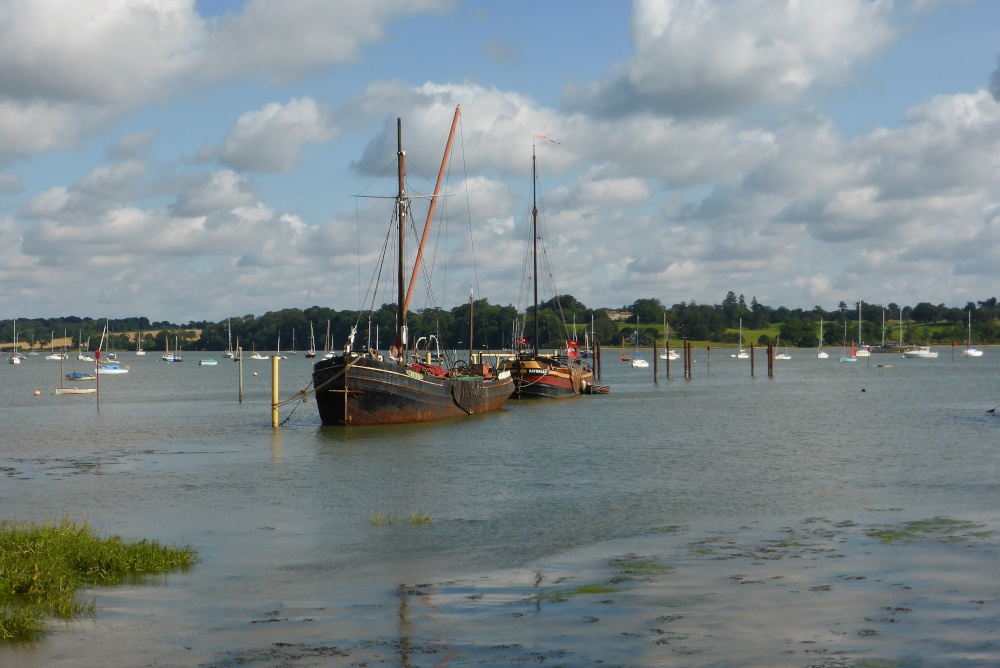 Thames Barges at Pin Mill
