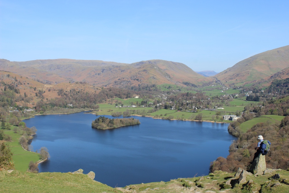 Grasmere from Loughrigg, English Lake District, Cumbria