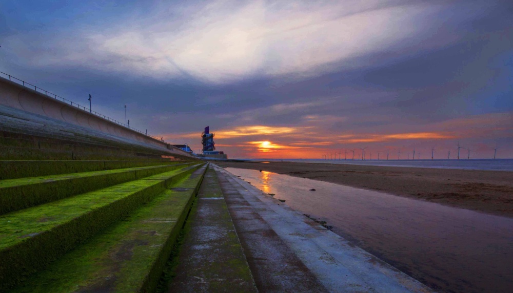 Beacon Sunset, Redcar