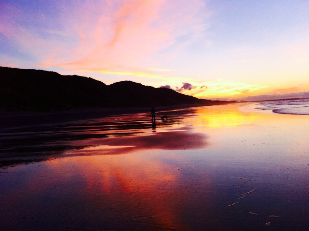 Saltburn by the Sea, Saltburn Beach Sunset by LEWY