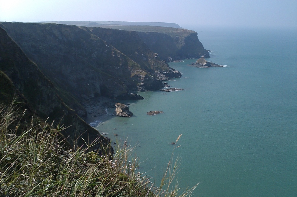 Views into Portreath from Navax Point.