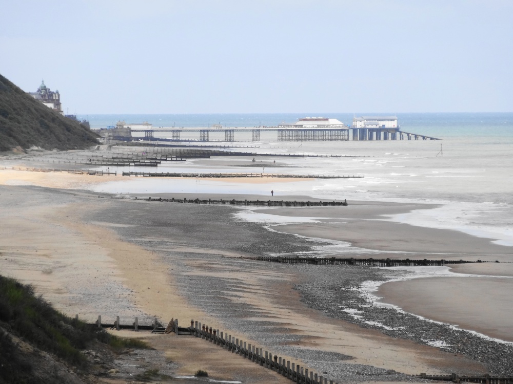 Picture of Cromer, taken from the village of Overstrand