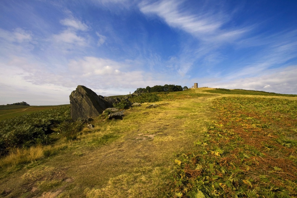 Uphill Climb to Old John Folly.